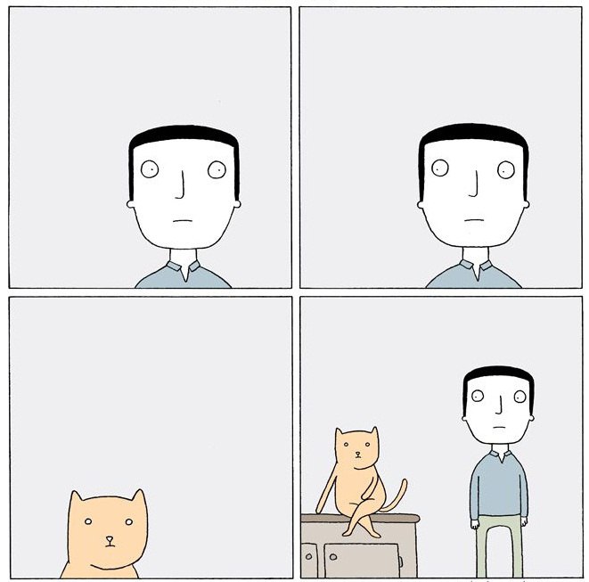 Комикс с котом